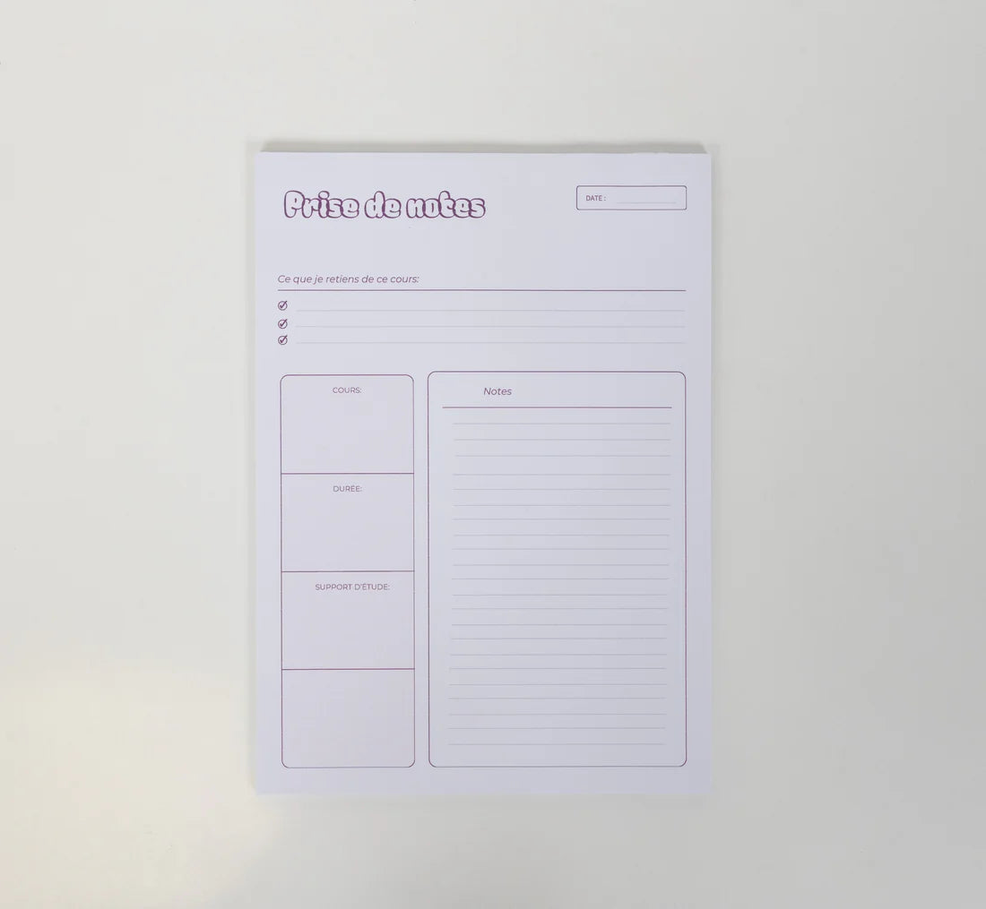 Prise de notes