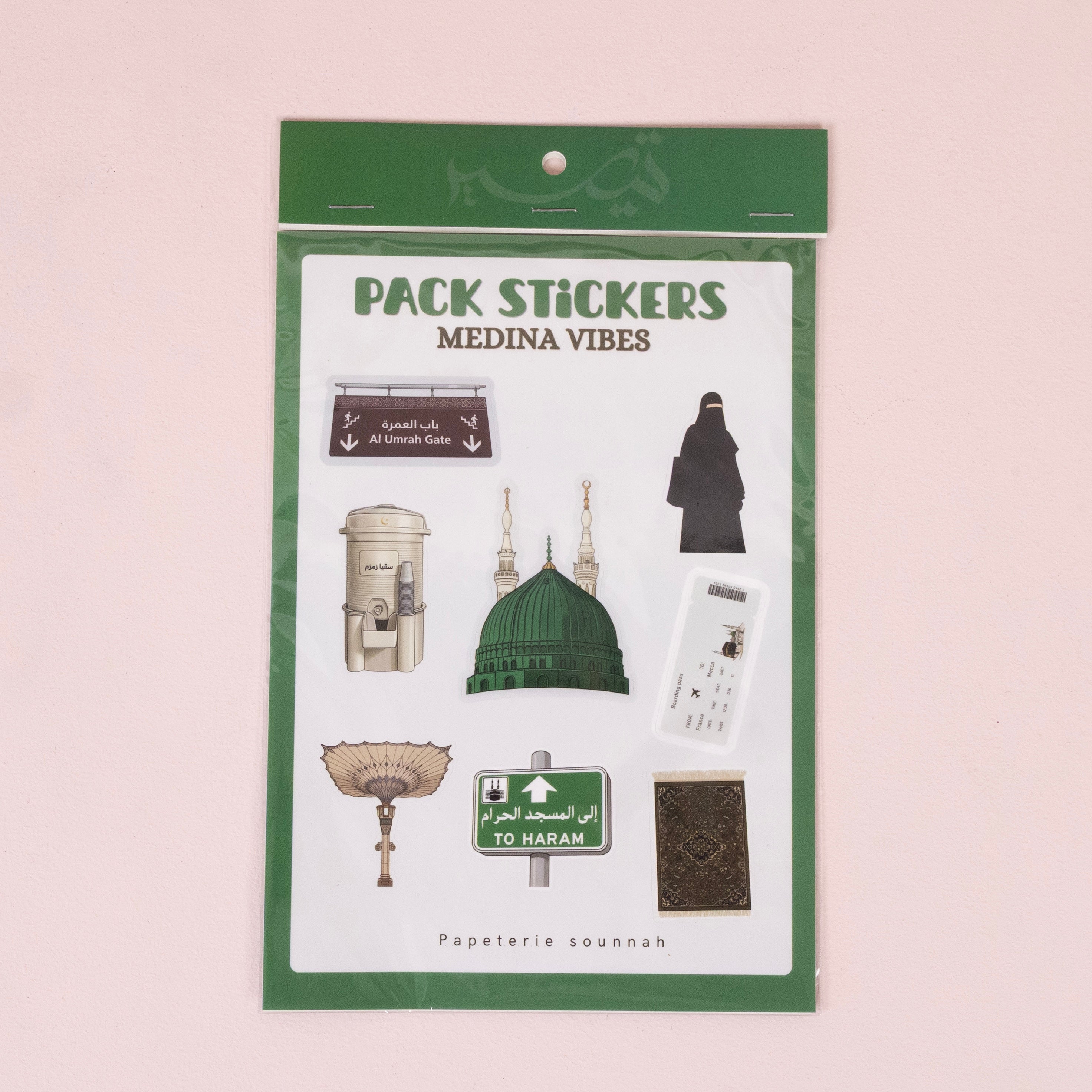 Pack stickers