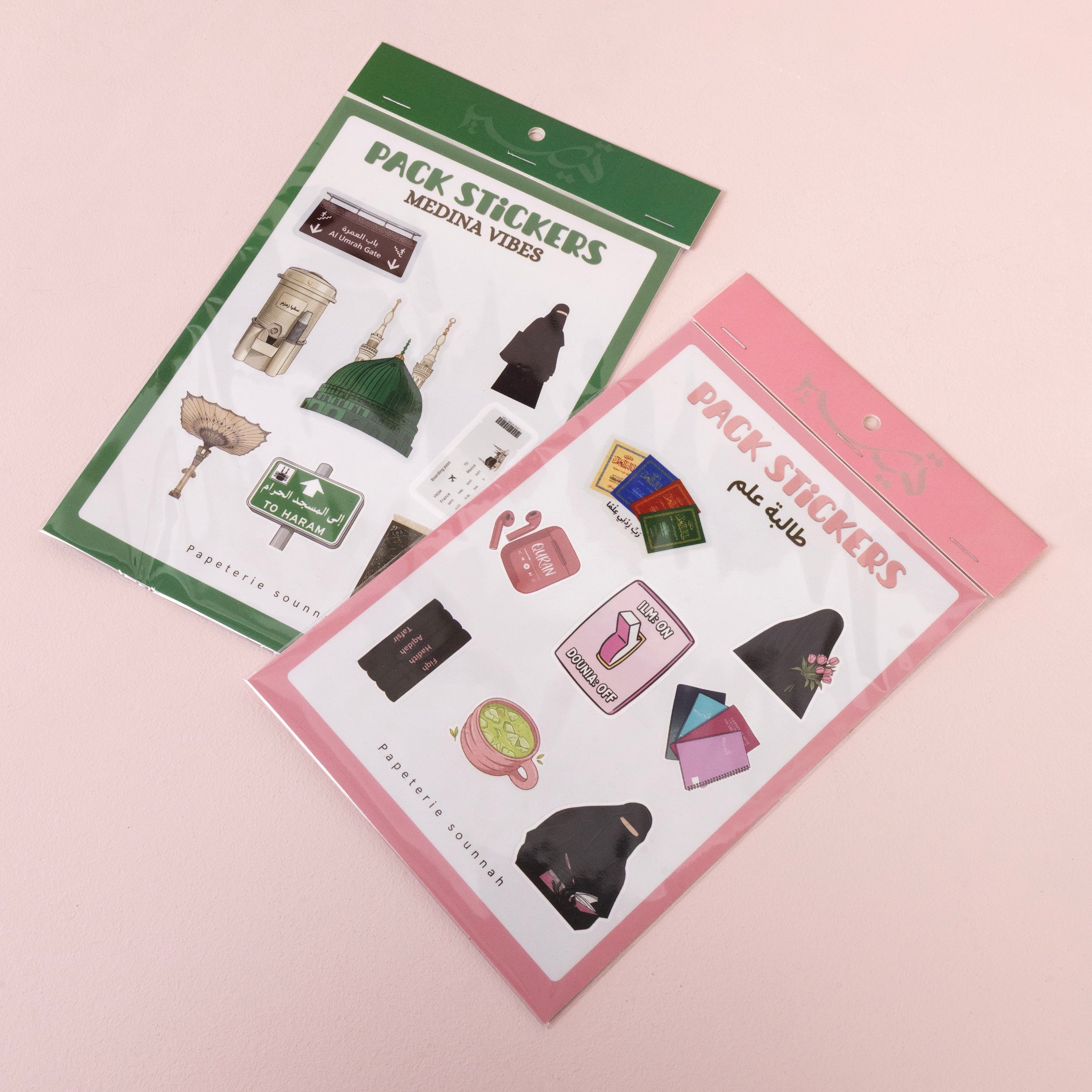 Pack stickers