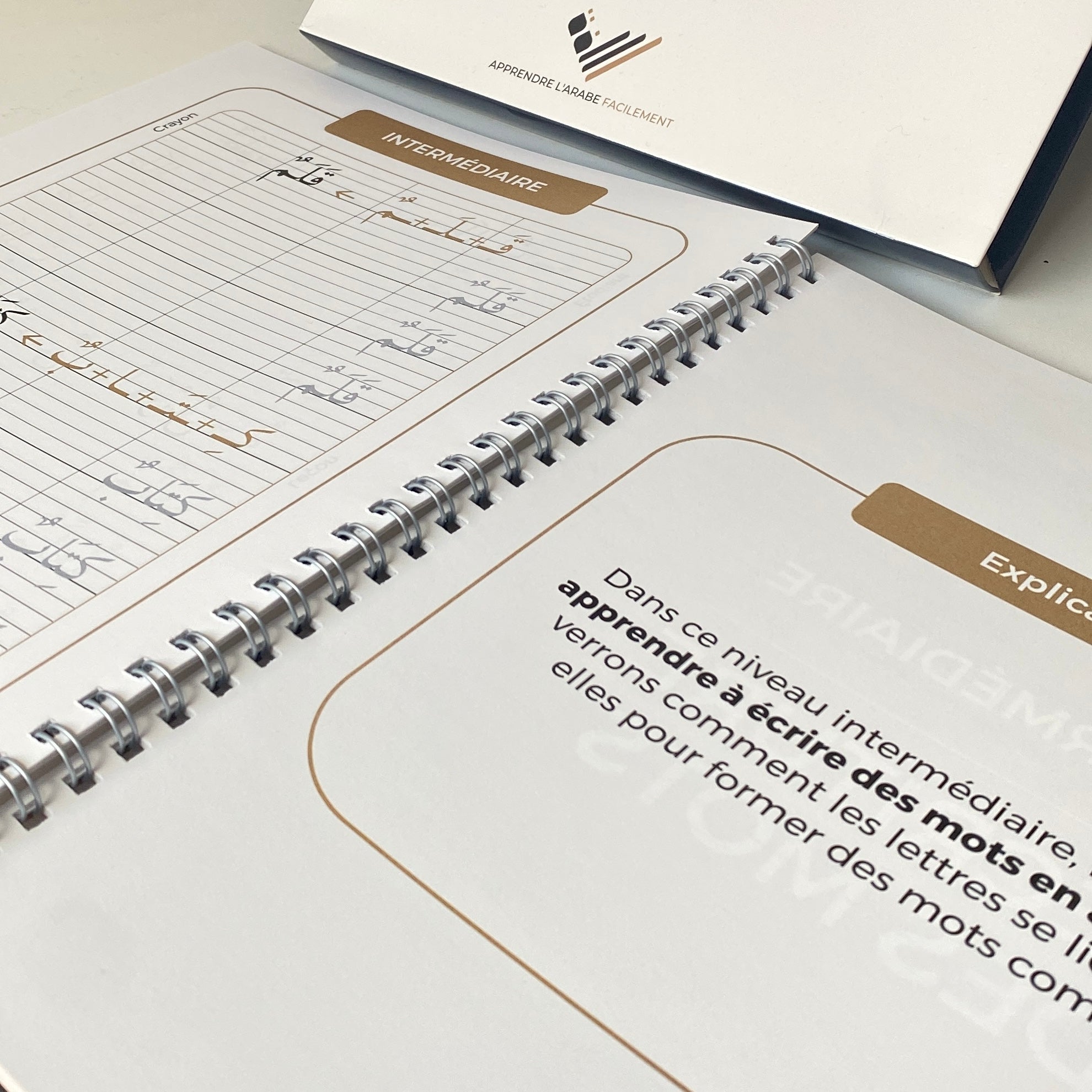 Apprendre a lire l'arabe facilement - coffret manuel