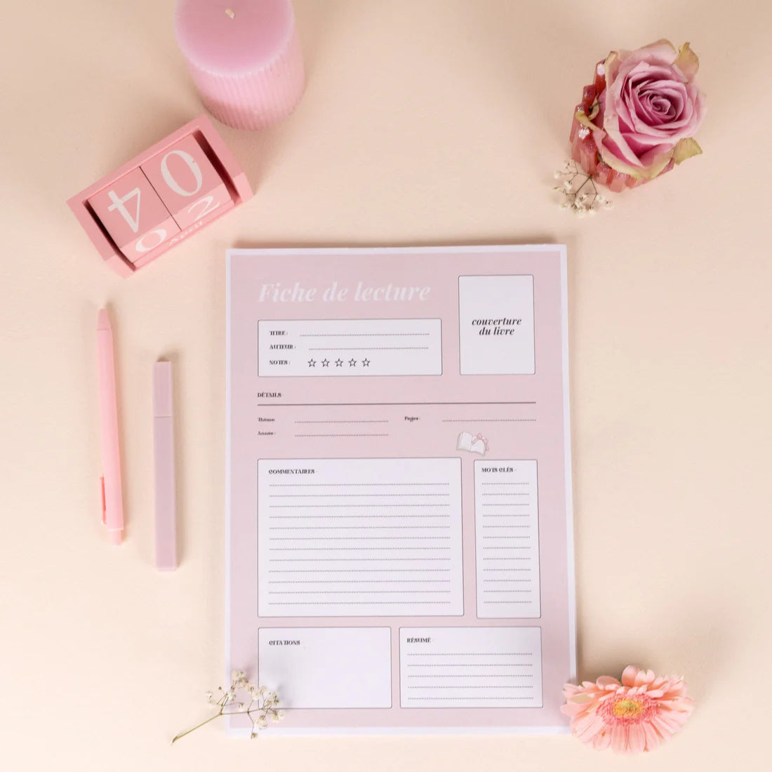 Fiches de lecture