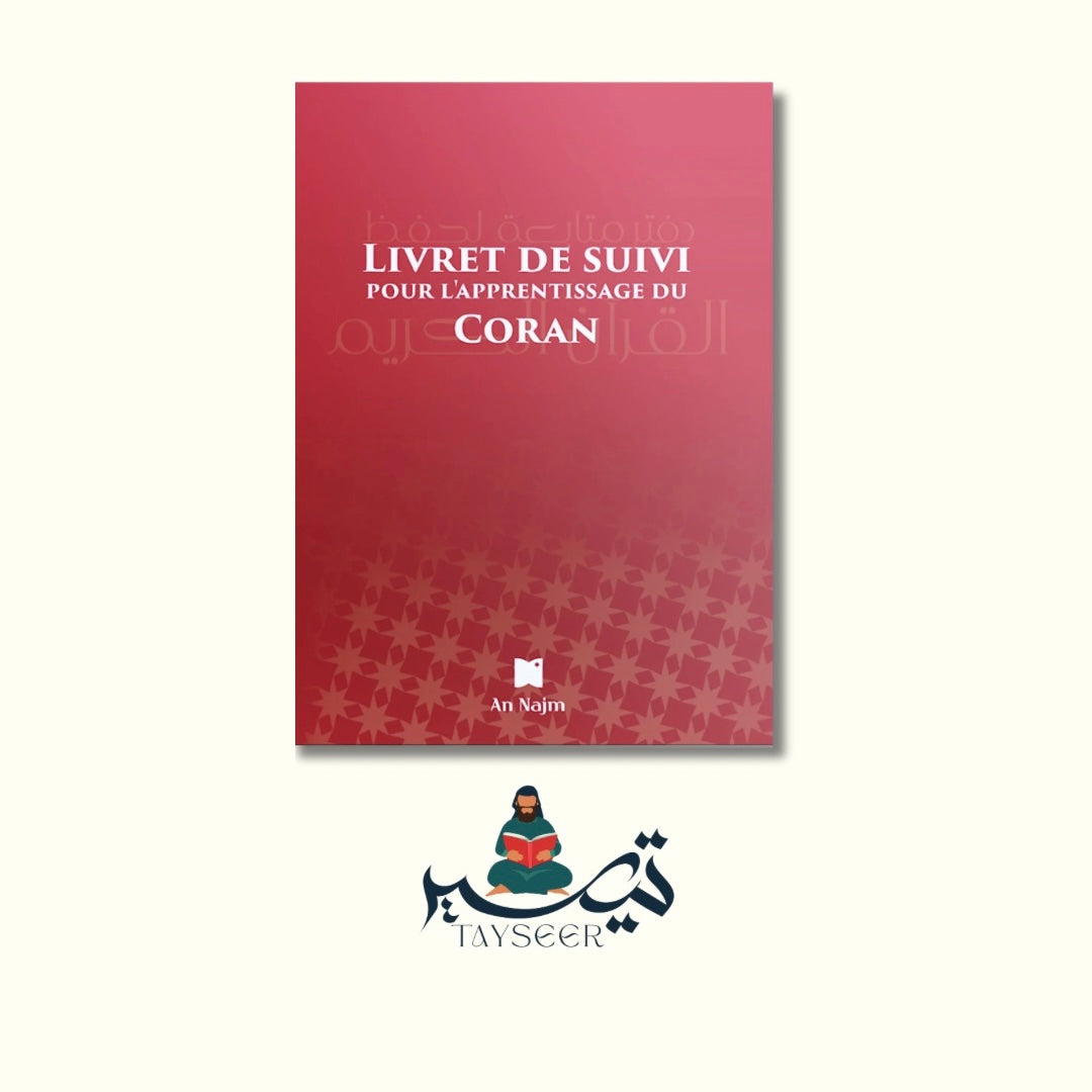 Livret de Suivi pour l’Apprentissage du Coran