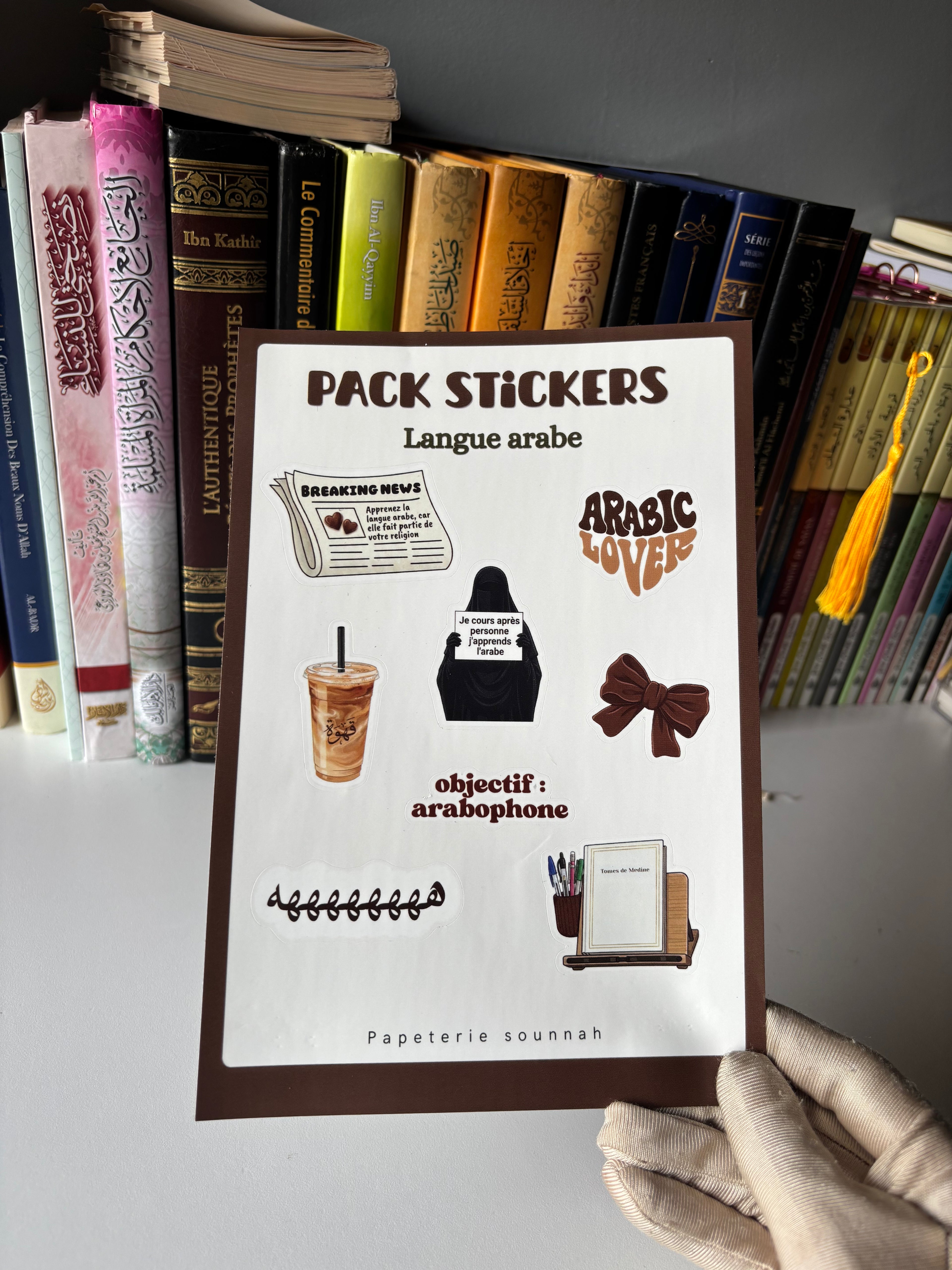 Pack stickers