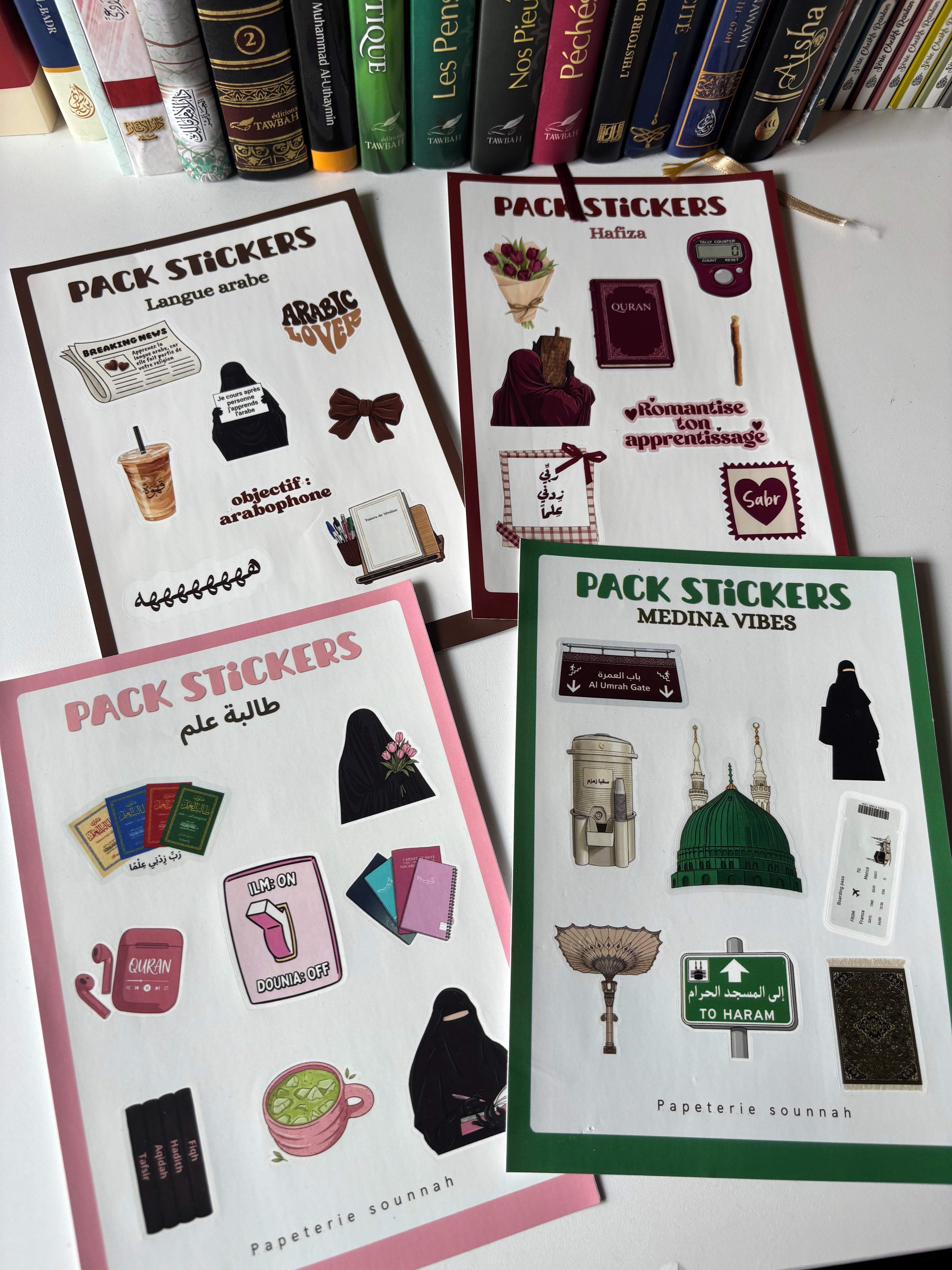 Pack stickers