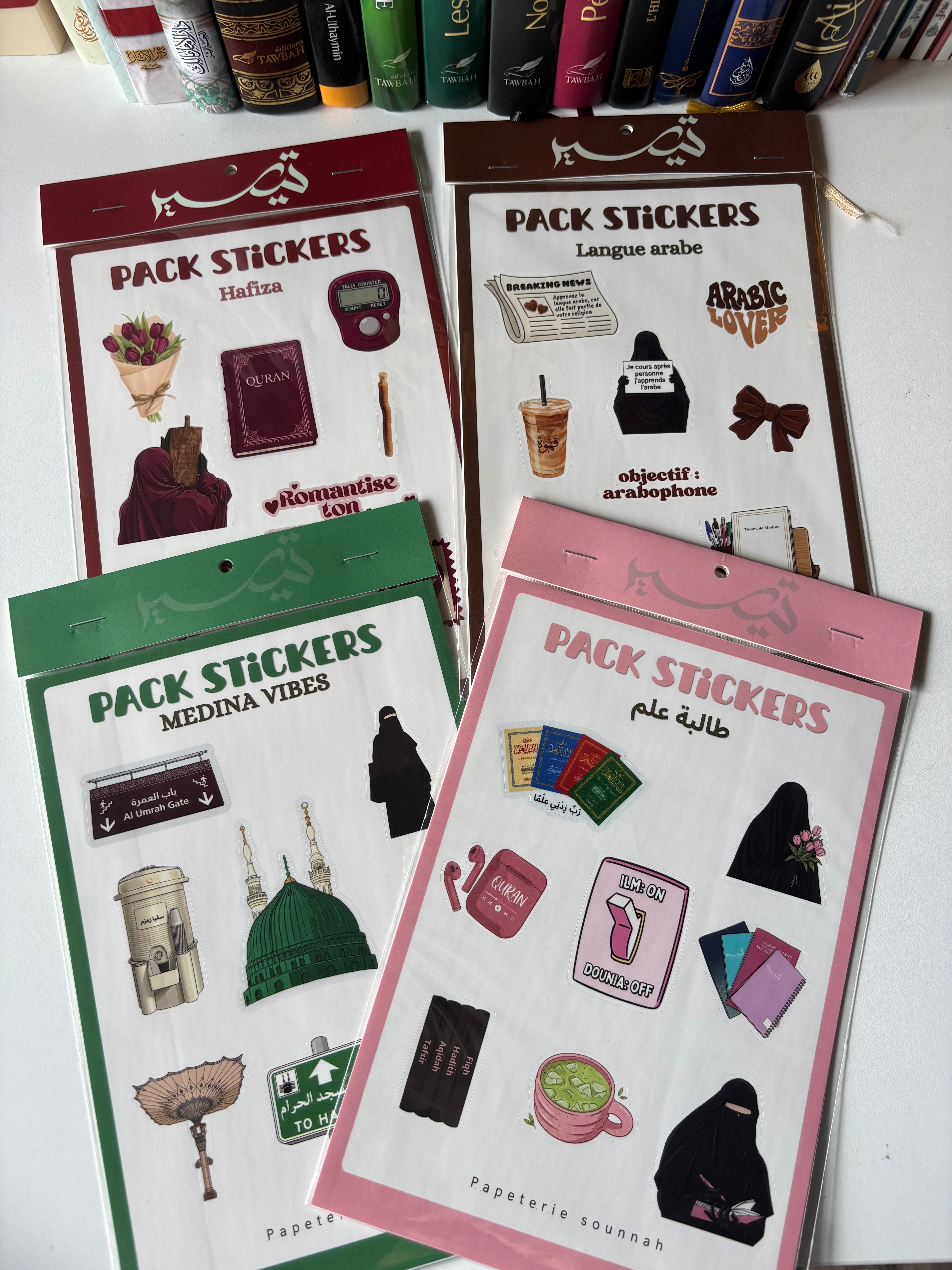 Pack stickers